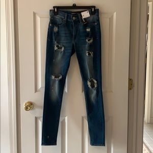 Express ripped jeans